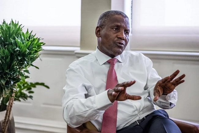 Dangote Refinery Slashes Petrol Price: N75 Drop Per Litre Aliko-Dangote