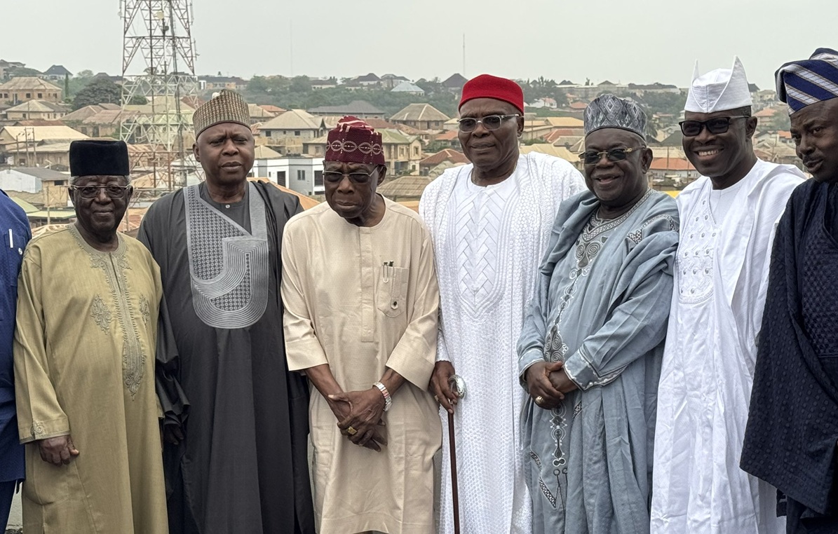 Obasanjo’s Warning – PDP Must Fix Nigeria Before 2027, Ex-President Tells Leaders Obasanjo-PDP-leaders