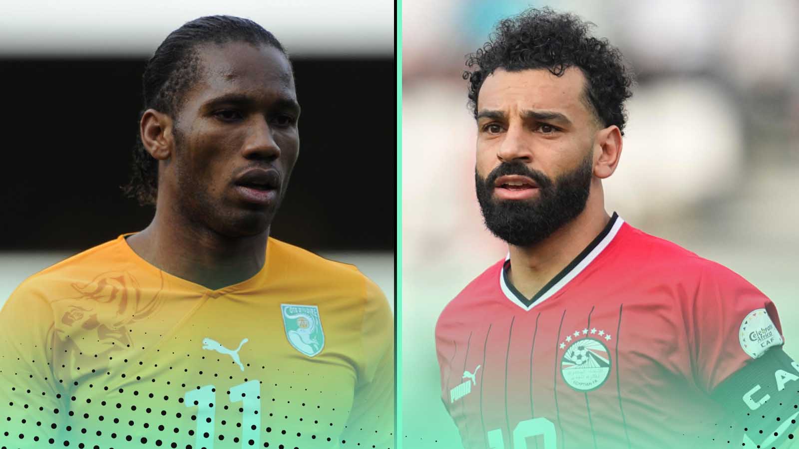 AFCON Legends Without Gold: From Salah to Drogba, 5 Icons Who Never Won It Salah-Drogba