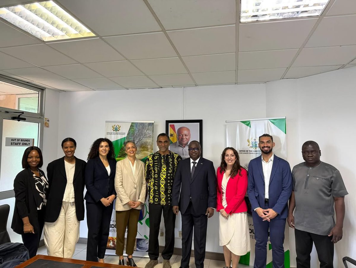 Delegation of Fossil Treaty in Ghana