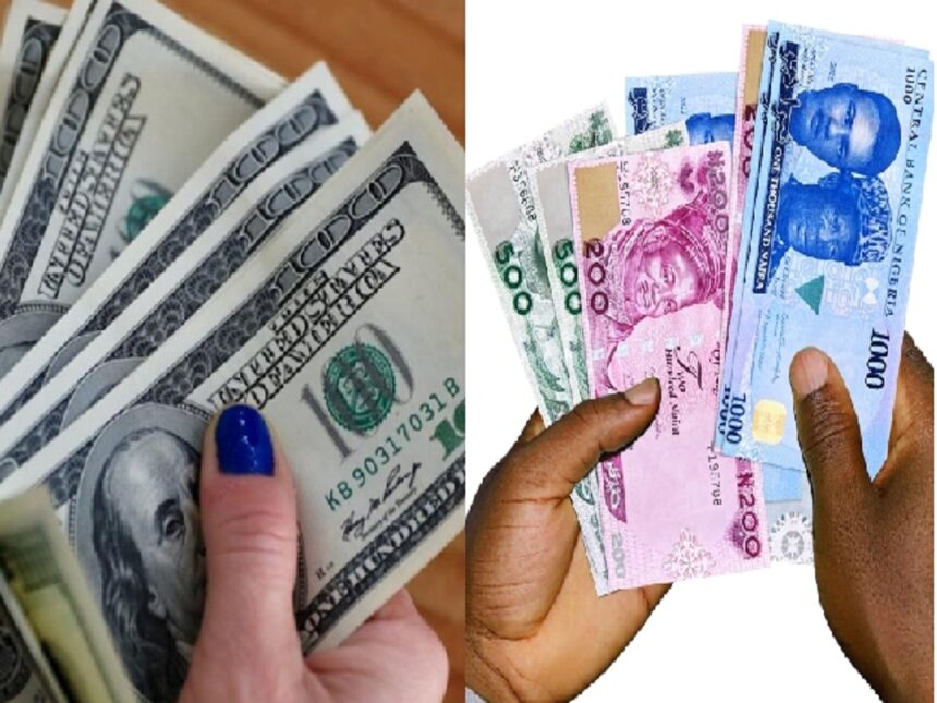 Naira depreciates: Currency sheds N3 against the dollar at official FX market naira-dollar-860x645