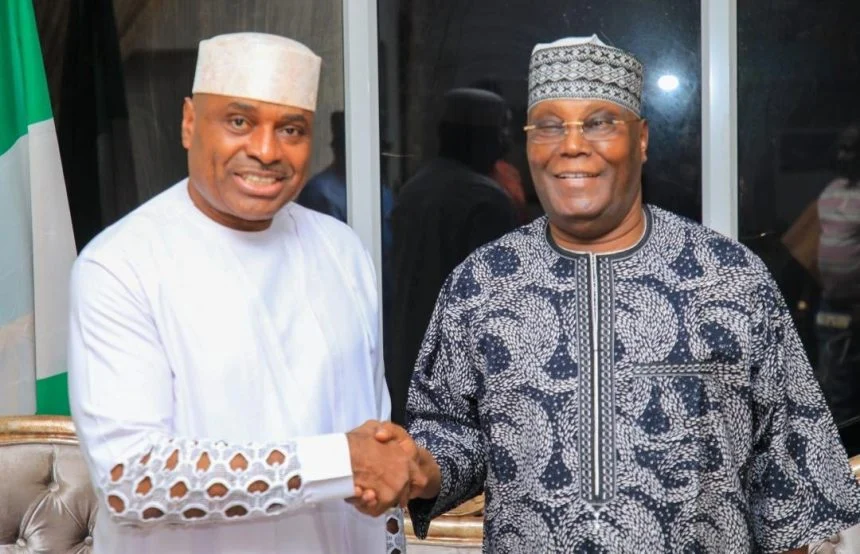 Atiku Appoints Kenneth Okonkwo as Spokesperson Ahead of 2027 Showdown Atiku-and-Kenneth-Okonkwo