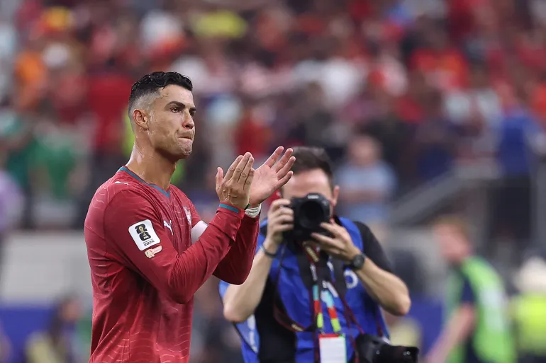 Ronaldo Says Last Chances In World Cup Are Finished, But Decision On Portugal Is Not Cristiano Ronaldo applauds Fans