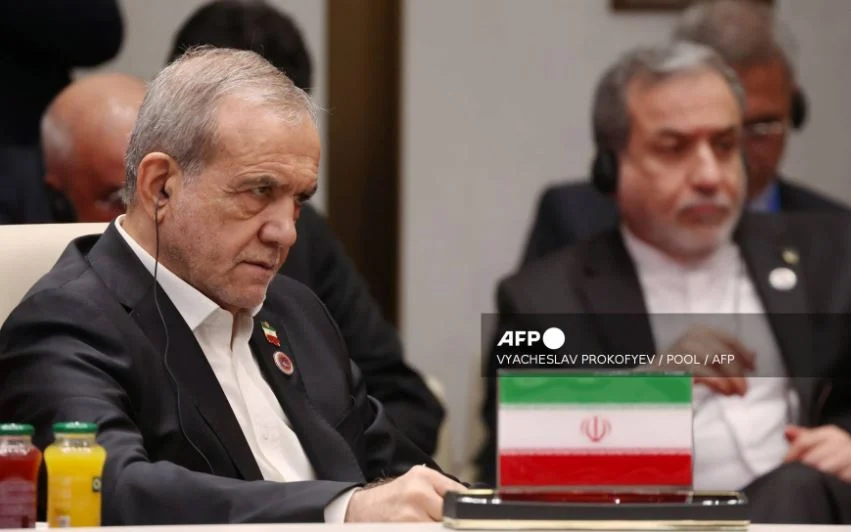 Iran president olive branch US: Pezeshkian extends hand to Washington right before Putin sit-down IRAN_1788248757
