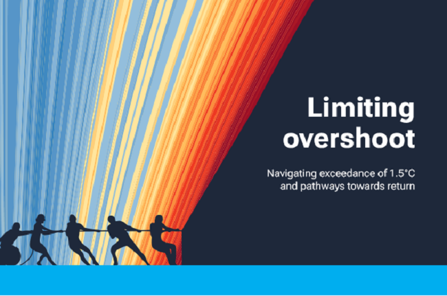 Limiting Overshoot Report. Photo credit UNEP