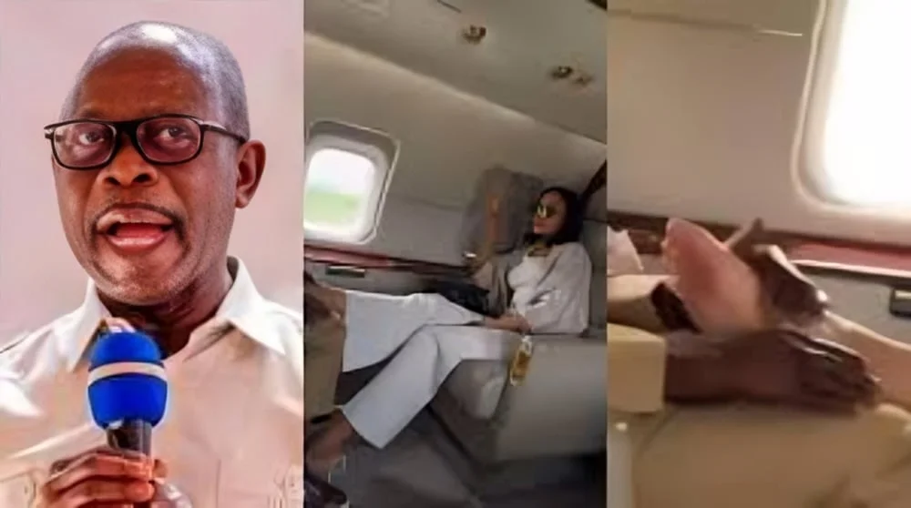 Wasn’t AI: Oshiomhole Foot-Massage Video Sparks Fresh Controversy as Lady Breaks Silence Oshiomhole-foot-massage
