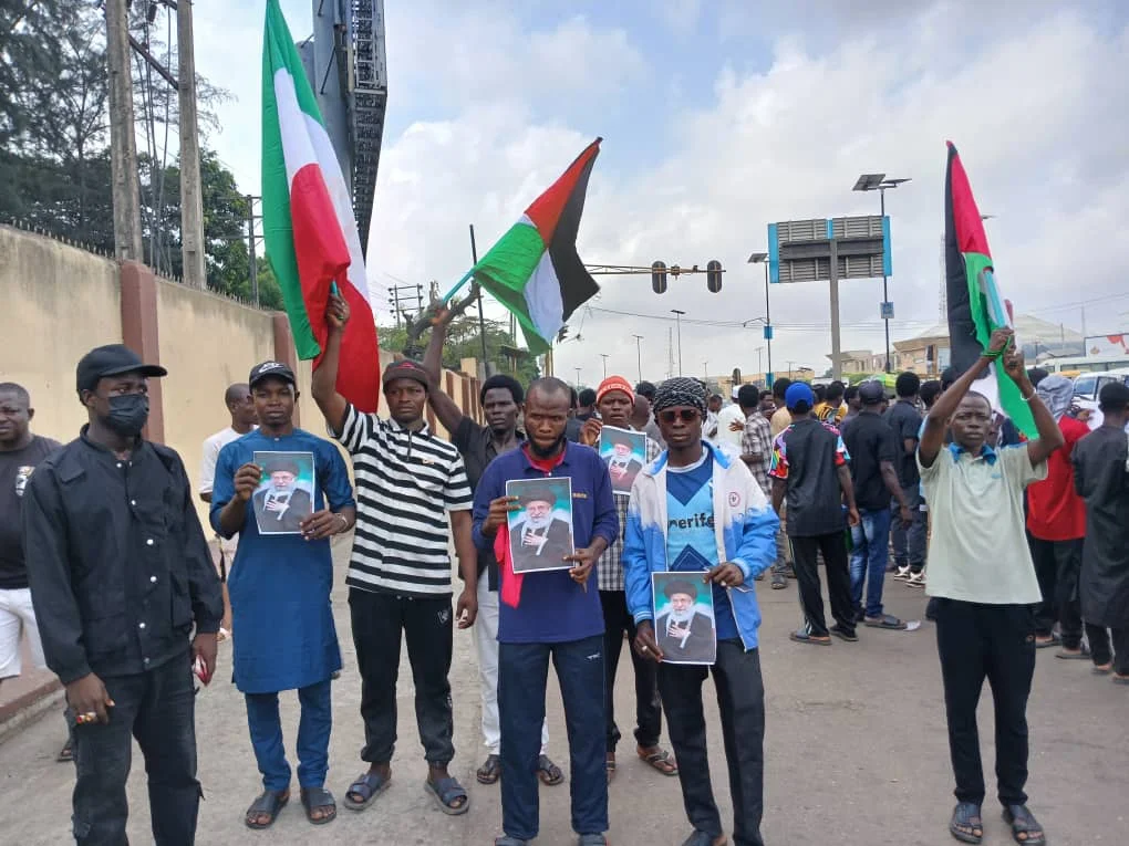 Shiites-protest-in-Lagos-over-Irans-invasion-Ayatollah-Khameneis-death