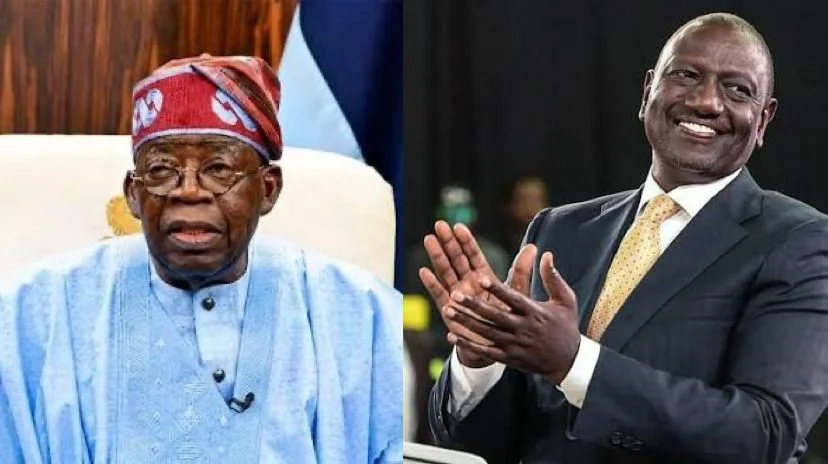 APC Crisis: Kenyan President Fires Back at Tinubu, Says Nigerian English Is Incomprehensible Tinubu-and-Ruto