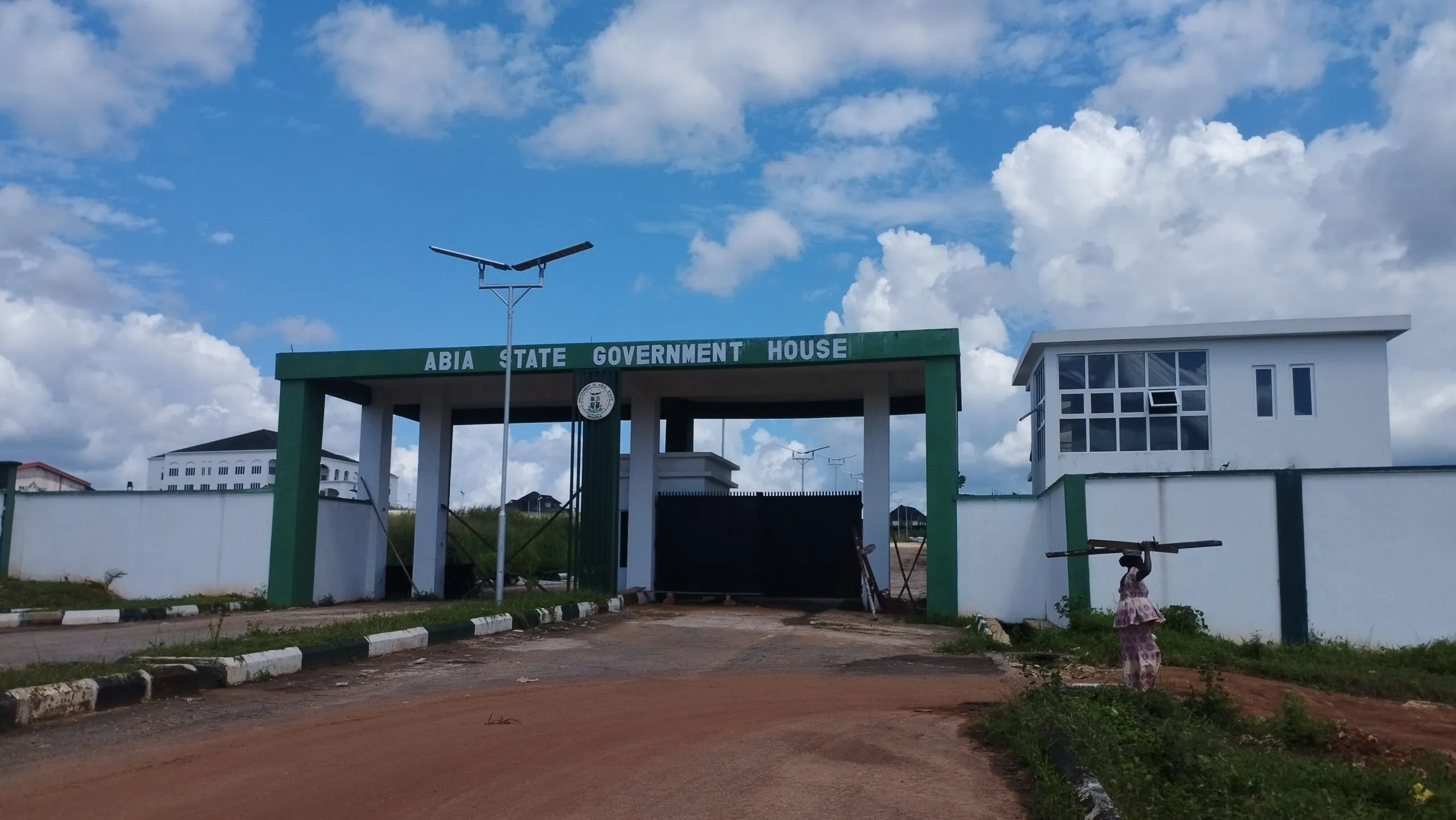 Abia promises improved healthcare as general hospital nears completion First-entrance-gate-of-the-new-Government-House-scaled